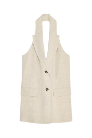 Gilet de costume - Ivoire