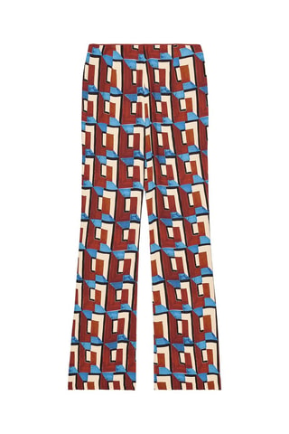 Pantalon flare - Marron