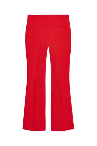 Pantalon flare - Rouge