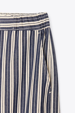 Pantalon wide legs - Bleu marine