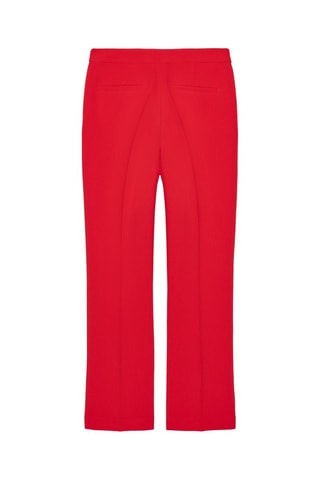 Pantalon flare - Rouge