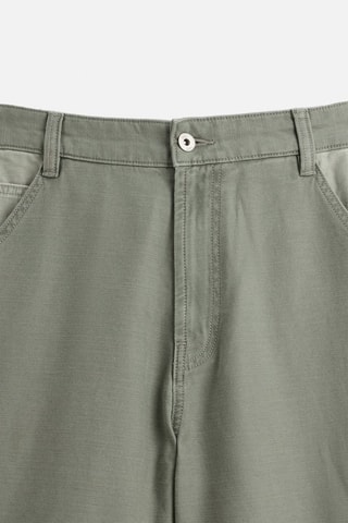 Pantalon relaxed - Vert