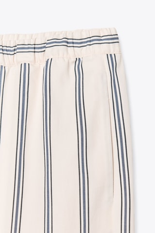 Pantalon palazzo - Ecru