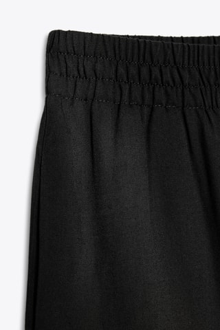 Pantalon wide legs - Noir