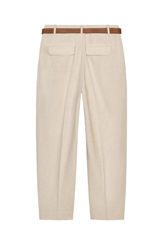 Pantalon en lin - Beige
