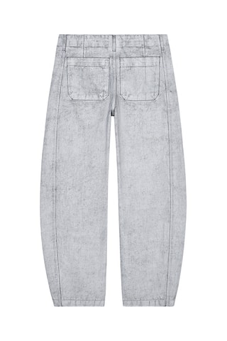 Jean mom - gris