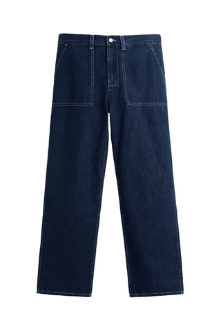 Jean wide legs - Bleu marine
