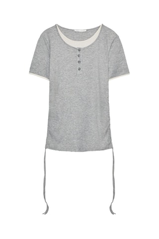 Top - Gris chiné