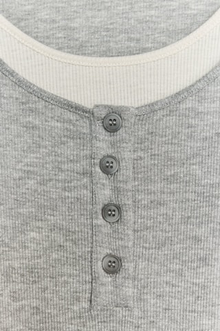 Top - Gris chiné