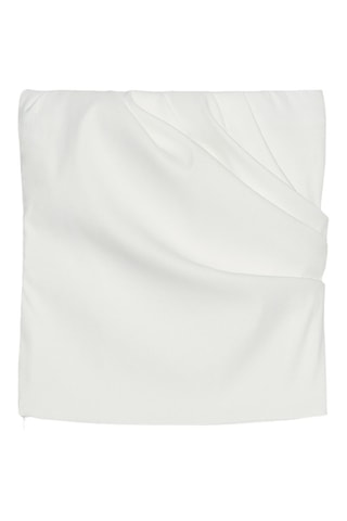 Top bustier - Blanc