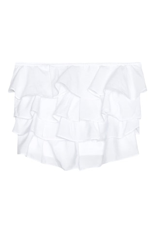 Top bustier - Blanc