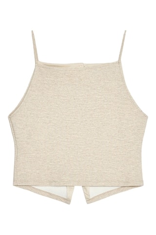 Top - Beige chiné