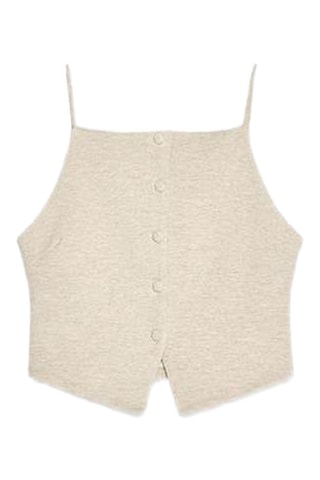 Top - Beige chiné