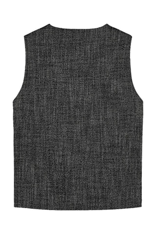 Top - Gris foncé chiné