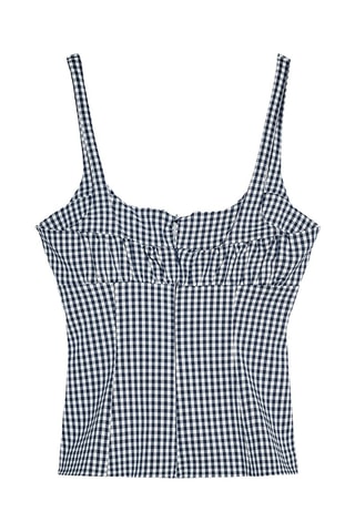 Top - Bleu marine
