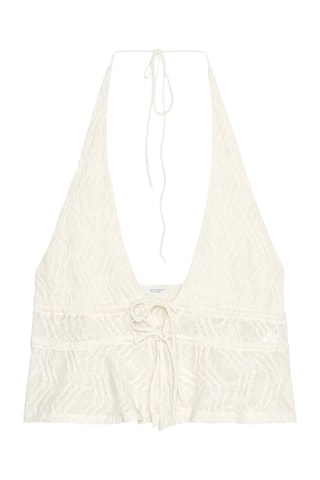 Crop top - Blanc