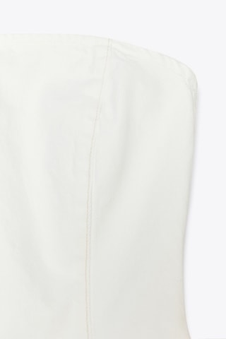 Top bustier - Blanc