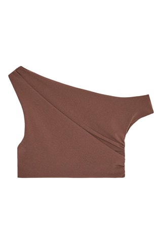 Crop top - Marron