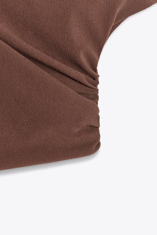 Crop top - Marron