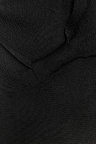 Top asymétrique - Noir