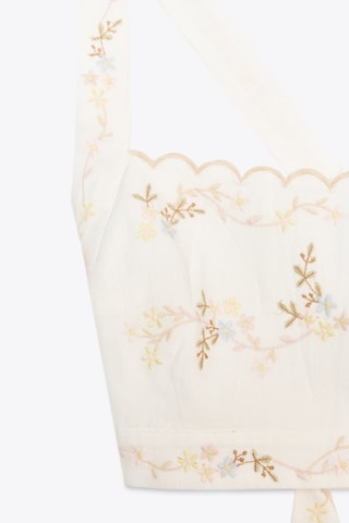 Crop top - Blanc
