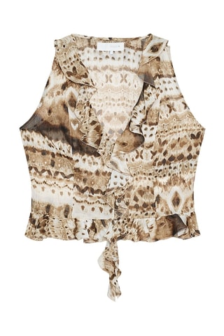 Crop top - Beige