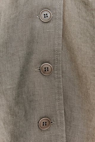 Top en lin - Taupe