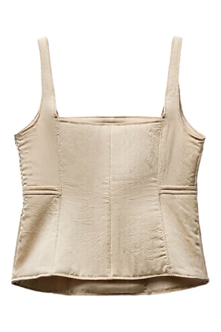 Top - Beige clair