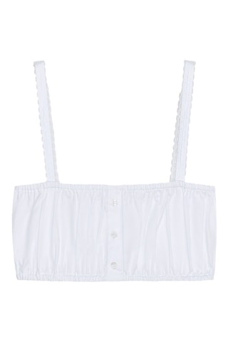 Crop top - Blanc