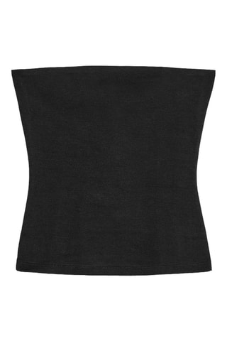 Top bustier - Noir