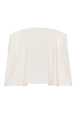 Top bustier - Blanc