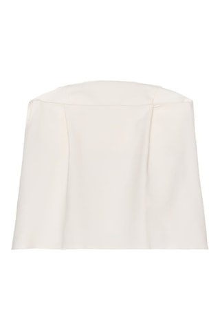 Top bustier - Blanc