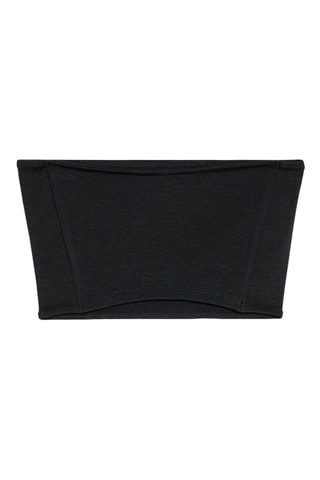 Crop top bustier - Noir