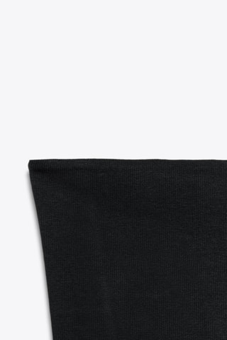 Crop top bustier - Noir