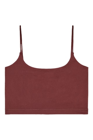 Crop top - Marron