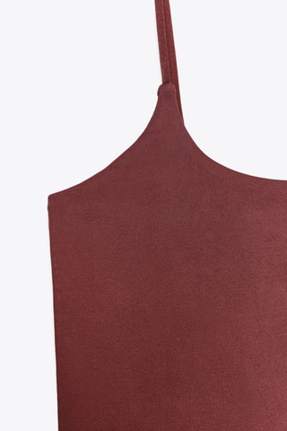 Crop top - Marron