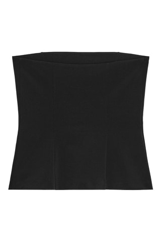 Top bustier - Noir