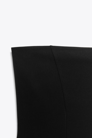 Top bustier - Noir