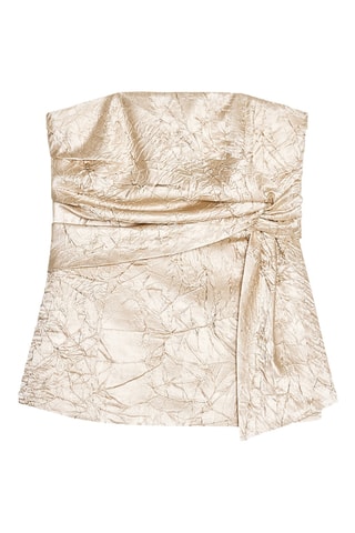 Top bustier - Beige