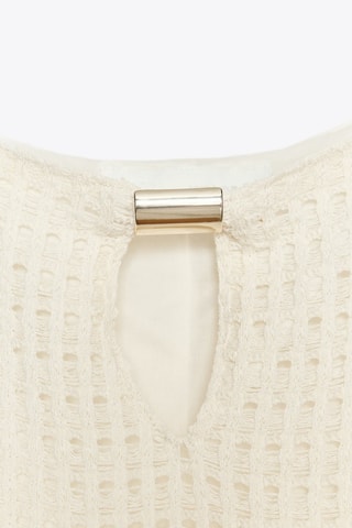 Robe midi - Blanc
