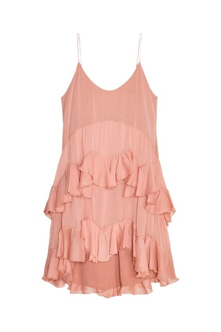 Robe volantée - Rose