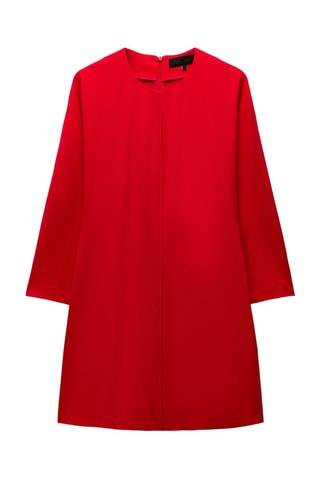 Robe droite - Rouge