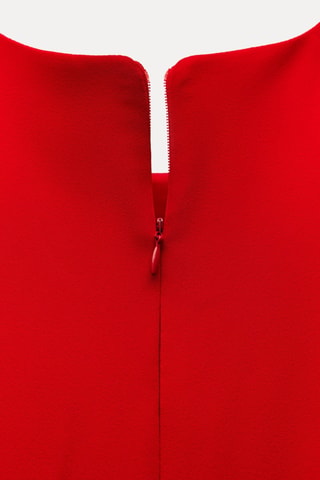 Robe droite - Rouge