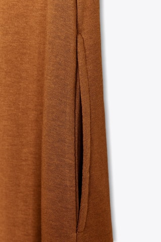Robe bustier - Marron