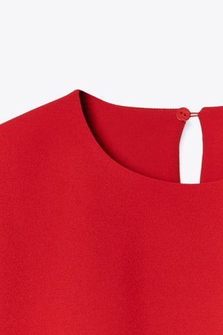 Robe droite - Rouge