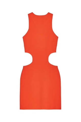 Robe droite - Orange