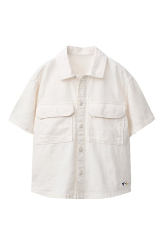 Chemise en lin - Ecru