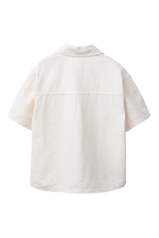 Chemise en lin - Ecru