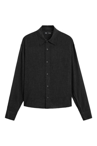 Chemise - Noir chiné