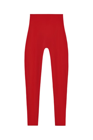 Legging taille haute - Rouge